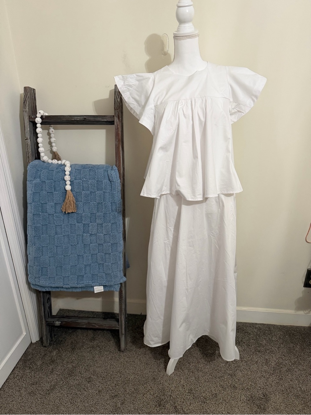Soledad Coastal Breeze White Maxi Set by Mable NWT! - Picture 2 of 16